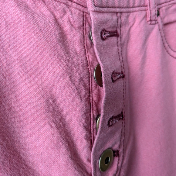 Kate Spade Heather Basket Weave Pant in Raspberry. Sz 2 - Picture 5 of 9